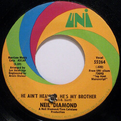 Neil Diamond He Ain't Heavy ... He's My Brother USED VINYL 7INCH 45 RPM SINGLE
