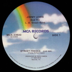 Jimmy Lewis And The L.A. Street Band Street Freeks VINYL 12" USED