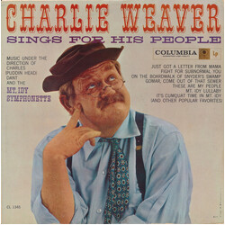 Charley Weaver Charlie Weaver Sings For His People Vinyl LP USED