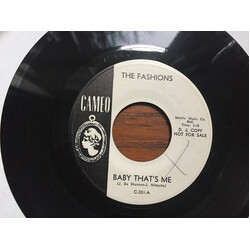 The Fashions (7) / The Fashions' Friends Baby That's Me / Nick And Joe Callin' USED VINYL 7INCH SINGLE PROMO