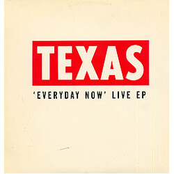 Texas Everyday Now Live USED VINYL 12INCH 33 S RPM EP PROMO