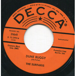 The Surfaris Dune Buggy / Boss Barracuda USED VINYL 7INCH 45 RPM PROMO