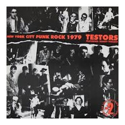 Testors / Sonny Vincent New York City Punk Rock 1979 Vinyl LP USED