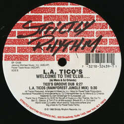 L.A. Tico's Welcome To The Club... USED VINYL 12INCH 33 S RPM