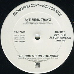 Brothers Johnson The Real Thing VINYL 12" USED
