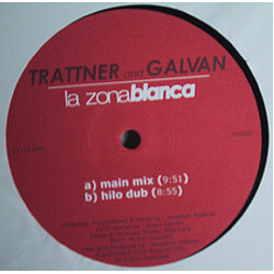 Jonathan Trattner / Bryan Galvan La Zona Blanca VINYL 12" USED