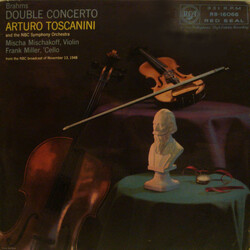 Johannes Brahms / Arturo Toscanini / NBC Symphony Orchestra / Mischa Mischakoff / Frank Miller (3) Double Concerto Vinyl LP USED