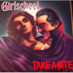 Girlschool Take A Bite Vinyl LP USED