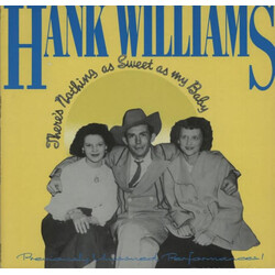 Hank Williams There's Nothing As Sweet As My Baby Vinyl LP USED