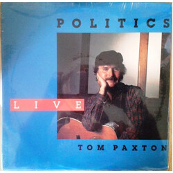 Tom Paxton Politics • Live Vinyl LP USED