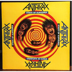 Anthrax State Of Euphoria Vinyl LP USED