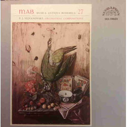 Pavel Josef Vejvanovský Orchestral Compositions Vinyl LP USED