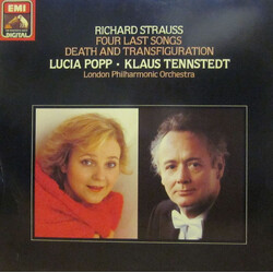 Richard Strauss / Lucia Popp / Klaus Tennstedt / The London Philharmonic Orchestra Four Last Songs / Death And Transfiguration Vinyl LP USED