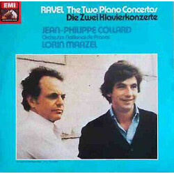 Maurice Ravel / Jean-Philippe Collard / Orchestre National De France / Lorin Maazel The Two Piano Concertos Vinyl LP USED