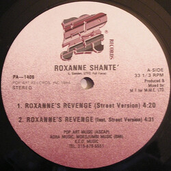 Roxanne Shanté Roxanne's Revenge USED VINYL 12INCH 33 S RPM STEREO
