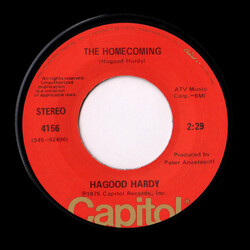 Hagood Hardy The Homecoming / Quorum VINYL 7" USED
