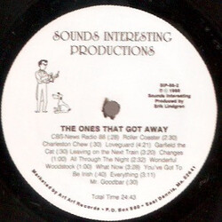 Erik Lindgren (2) The Ones That Got Away Vinyl LP USED