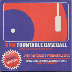 No Artist RPM Turntable Baseball USED VINYL 7INCH 33 S RPM RECORD STORE DAY LIMITED EDITION SPECIAL CUT