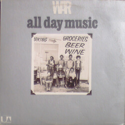 War All Day Music Vinyl LP USED