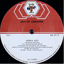 Key Of Dreams Africa VINYL 12" USED