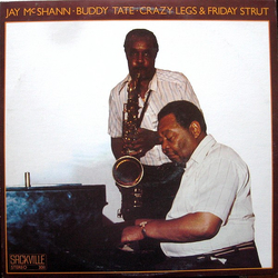 Jay McShann / Buddy Tate Crazy Legs & Friday Strut Vinyl LP USED