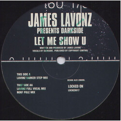 James Lavonz / Darkside (15) Let Me Show U USED VINYL 12INCH 33 S RPM