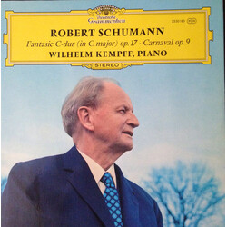 Robert Schumann / Wilhelm Kempff Fantasie C-dur = In C Major Op. 17 ∙ Carnaval Op. 9 Vinyl LP USED