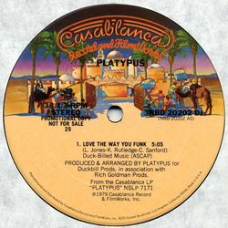 Platypus (2) Love The Way You Funk Vinyl 12" USED