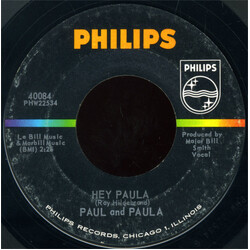 Paul & Paula Hey Paula / Bobby Is The One USED VINYL 7INCH SINGLE 45 RPM