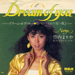Mariya Takeuchi Dream Of You =ドリーム・オブ・ユー～レモンライムの青い風 Vinyl 7" USED