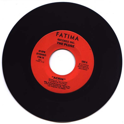 The Plugz Achin / Strange Love Vinyl 7" USED