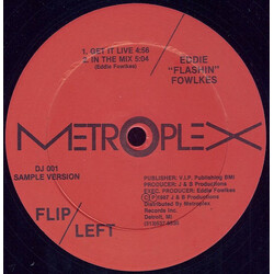 Eddie Fowlkes Get It Live / In The Mix USED VINYL 12INCH 33 S RPM