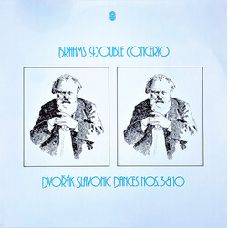 Johannes Brahms / Antonín Dvořák Double Concerto / Slavonic Dances Nos. 3 & 10 Vinyl LP USED