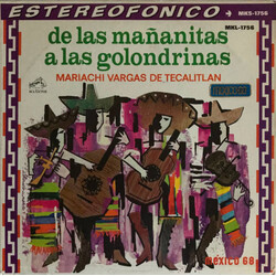 Mariachi Vargas de Tecalitlán De Las Mañanitas... A Las Golondrinas Vinyl LP USED