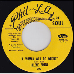 Helene Smith A Woman Will Do Wrong USED VINYL 7INCH 45 RPM SINGLE
