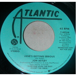 Jon Astley Jane's Getting Serious USED VINYL 7INCH SINGLE PROMO