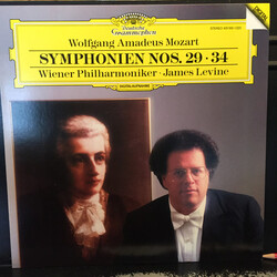 Wolfgang Amadeus Mozart / James Levine (2) / Wiener Philharmoniker Symphonien Nos. 29 • 34 Vinyl LP USED