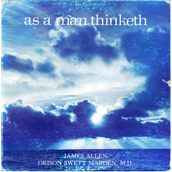 James Allen (11) / Orison Swett Marden As A Man Thinketh Vinyl LP USED