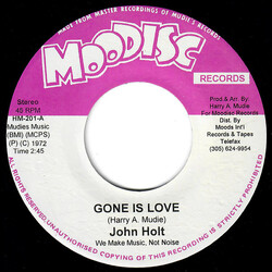 John Holt Gone Is Love USED VINYL 7INCH 45 RPM REISSUE
