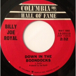Billy Joe Royal Down In The Boondocks / I've Got To Be Somebody USED VINYL 7INCH SINGLE 45 RPM