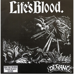 Life's Blood Defiance USED VINYL 7INCH 33 S RPM EP REPRESS