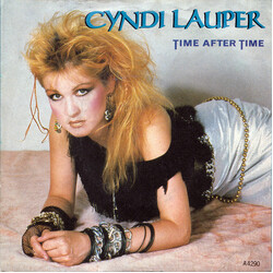 Cyndi Lauper Time After Time USED VINYL 7INCH 45 RPM SINGLE STEREO