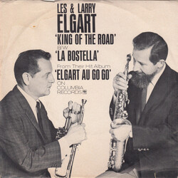 Les & Larry Elgart King Of The Road / La Bostella (Viens Danser La Bostella) USED VINYL 7INCH 45 RPM SINGLE PROMO