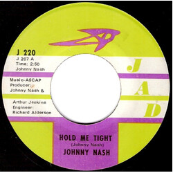 Johnny Nash Hold Me Tight / Cupid USED VINYL 7INCH 45 RPM SINGLE REPRESS