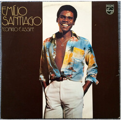 Emilio Santiago Comigo É Assim Vinyl LP USED
