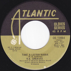 R.B. Greaves Take A Letter Maria / Always Something There To Remind Me USED VINYL 7INCH 45 RPM REISSUE SINGLE
