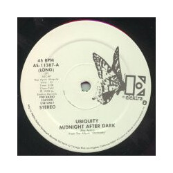Ubiquity (4) Midnight After Dark USED VINYL 12INCH 45 RPM PROMO