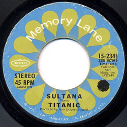 Titanic (3) Sultana / Rain 2000 USED VINYL 7INCH SINGLE REISSUE