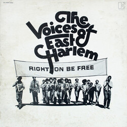 The Voices Of East Harlem Right On Be Free Vinyl LP USED