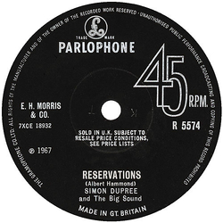 Simon Dupree And The Big Sound Reservations / You Need A Man Vinyl 7" USED